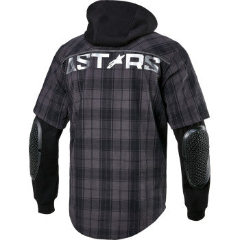 ALPINESTARS MSE Tartan Jacke - Grau/Schwarz - Groß 4300424-9610-L