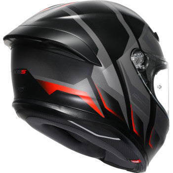 AGV K6 S Helmet - Karve - Matte Black/Gray/Red - XL 2118395002-024-XL