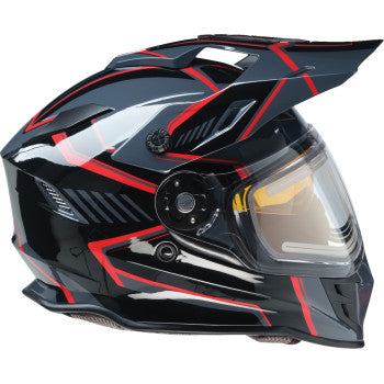 Z1R Range 2.0 Snow Helmet - Rotor - Black/Red - 2XL 0101-17234