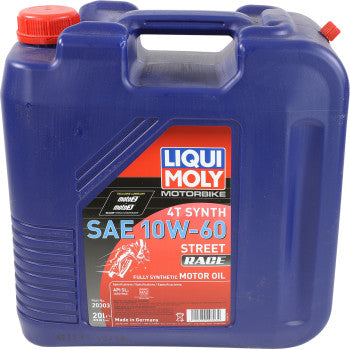 LIQUI MOLY Street Race Synthetisches 4T-Öl - 10W-60 - 20L 20303 