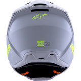 ALPINESTARS SM3 Helmet - Radium - Matte Gray/Black/Yellow Fluo - Medium 8300826-9510-M