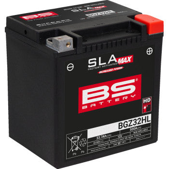 BS BATTERY SLA MAX Factory- Activated AGM Maintenance-Free Battery 300935