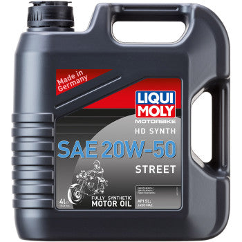 LIQUI MOLY HD Synthetic 4T Straßenöl - 20W-50 - 4L 20102 