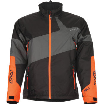 ARCTIVA  Pivot 6 Jacket - Black/Gray/Orange - Large 3120-2102