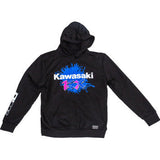 D'COR VISUALS Kawasaki Factory Sweatshirt - Black - Medium 85-213-2