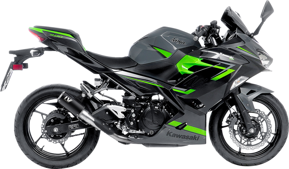 LEOVINCE LV Corsa Schalldämpfer - Black Edition KAWASAKI NINJA 400/500 2018 - 2024 15400BU 1811-4303 