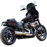 S&S CYCLE exhaust 2:1 qualifier 49 state stainless m8 Softail  2018-2024 550-1103
