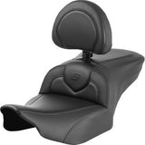 SADDLEMEN RoadSofa™ Seat - Carbon Fiber - with Backrest - FLTR/FLHX '23-'24 823-07-185B0
