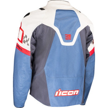 ICON Contra3™ Hero Jacket - White/Blue - XL 2820-7059