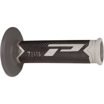 PRO GRIP Cross Triple Density 788 Grips - Gray/Dark Gray/Black PA078800TGGN