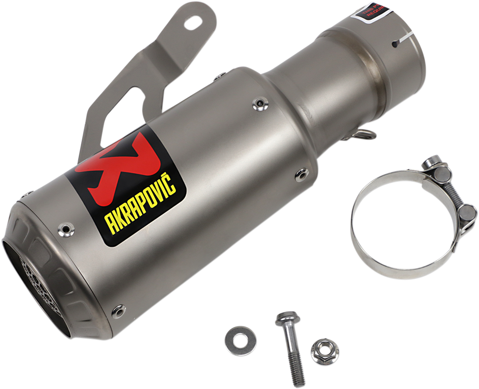 AKRAPOVIC Titanium Slip-On Line Muffler S1000R / S1000RR 2020- 2025 S-B10SO11-CBT 1811-3739