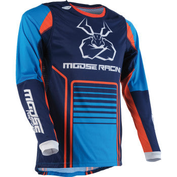 MOOSE RACING Agroid Jersey - Blue/Orange - 3XL 2910-7493