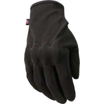 Z1R Women's Slider Gloves - Black - XS 3331-0258