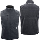 GERBING HEATED CLOTHING 7V Thermite Fleece Heated Vest 2.0 - Gray - Large GERTFVST7VMGL