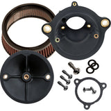 S&S CYCLE Stealth Air Cleaner Kit - No Cover - M8 Touring 2023-2024  170-0803