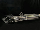 Vandemon CFMOTO 450NK Stainless Steel Low Mount Exhaust System  CFMOTO450NKSSLMEXHA VA-100