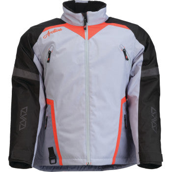 ARCTIVA Women's Pivot 8 Jacket - Gray/Coral - XL 3121-0862
