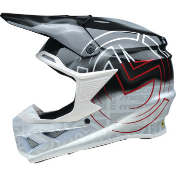 MOOSE RACING F.I. 2.0 Helmet - Deceit - MIPS® - Black/Red - XS 0110-7989