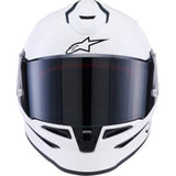IN STOCK ALPINESTARS Supertech R7 Helmet - 22.06 - Solid - Gloss White - Large  8202126-2180-L