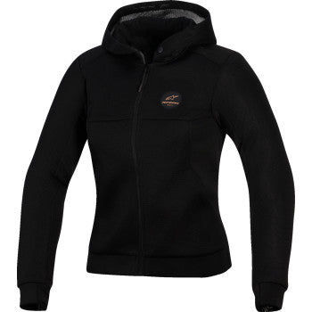 ALPINESTARS Stella Chrome Super Airflow Hoodie - Black/Copper - 2XL 4210126-109-2XL
