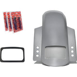 PAUL YAFFE BAGGER NATION Short Rear Fender - Sport - With Black Plate Frame - 3 Sets of Thunder Bolts RF-SS-3-THNDR-BLT-B