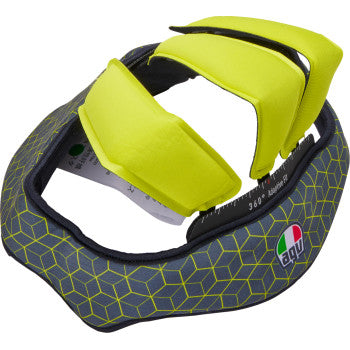 AGV Pista GP RR Liner - Gray/Yellow - 2XL 20185000554992X