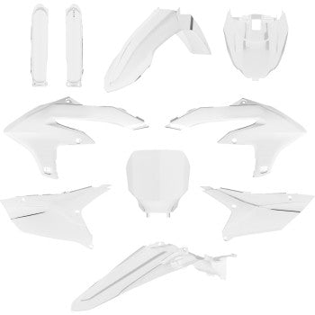 POLISPORT Complete Body Kit - White - Yamaha - YZ 250 F | 450 F/FX 91350