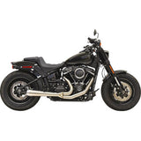 BASSANI XHAUST 2-in-1 Road Rage III Auspuffanlage Softail Fat Bob / Street /Rider – 49-State – Edelstahl 1S72SSE