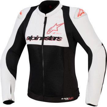 ALPINESTARS Stella SMX Air Jacket - Ice Gray/Black/Coral Fluo - Medium 3316523-9297-M