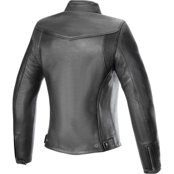 ALPINESTARS Stella Tory Leather Jacket - Black - XS 3113824-1100-XS