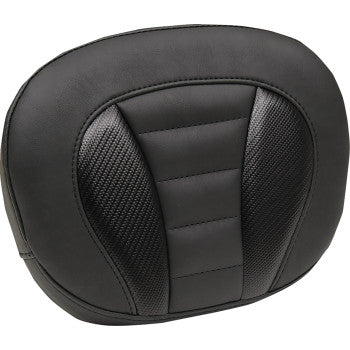 MUSTANG Deluxe Sissy Bar Pad - Black Stitch - FLT/FLH '23-'24 89015