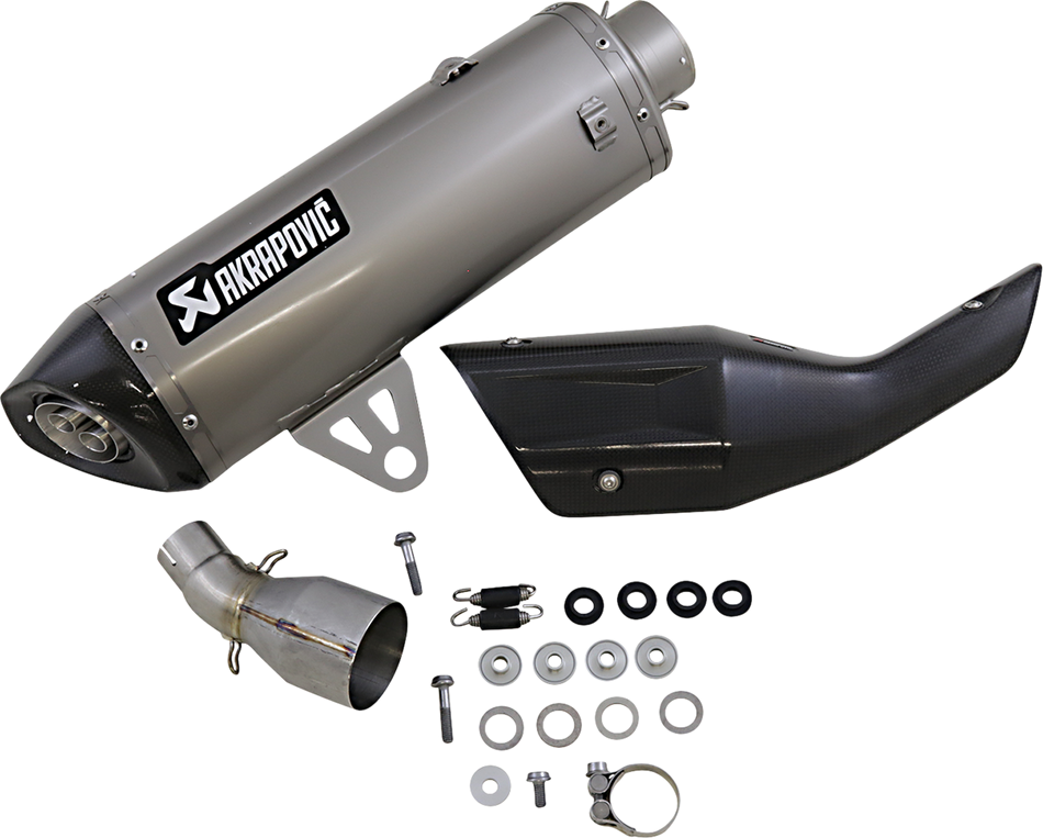 AKRAPOVIC Muffler - Titanium S-B4SO2-HRT 1811-3935