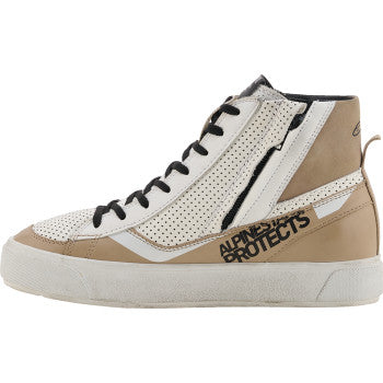 ALPINESTARS Stella Stated Flair Shoes - Warm Gray/White - US 8.5 2541426-9322-85