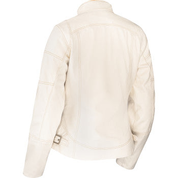 ICON Women's Tuscadero3™ Jacket - White - Large 2822-1778