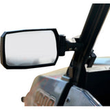 SEIZMIK Mirrors - Trailrider - Side View - Rectangle - Black - 1.75" ROPS - Pair 56-90093KIT