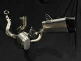 Vandemon Ducati Multistrada V2 950 Bimodal Stealth Titanium Exhaust System DUCV2MTSTIEXHWVA VA-115