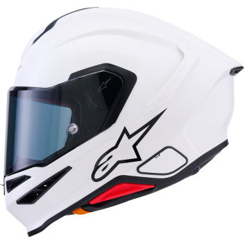 IN STOCK ALPINESTARS Supertech R7 Helmet - 22.06 - Solid - Gloss White - Large  8202126-2180-L