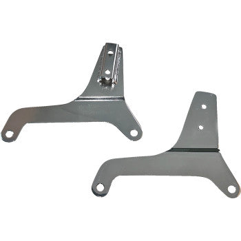 DRAG SPECIALTIES Side Plates - Chrome  1504-0128