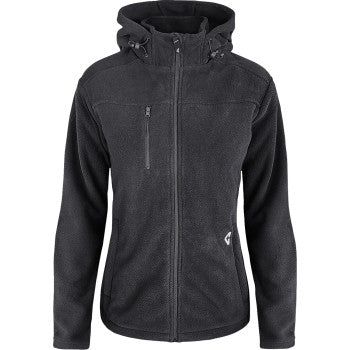 GERBING HEATED CLOTHING Women's 7V Thermite Fleece Heated Jacket 2.0 - Gray - Medium GER-TFJKT-7V-W-G-M