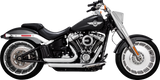VANCE &amp; HINES Shortshots versetzte Auspuffanlage – Chrom 17335 