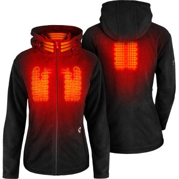 GERBING HEATED CLOTHING Women's 7V Thermite Fleece Heated Jacket 2.0 - Black - XS GER-TFJKT-7V-W-B-XS