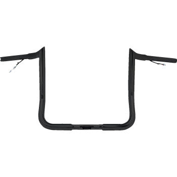 PAUL YAFFE BAGGER NATION Handlebar - Monkey Bar - Pre-Wired - 10" - Black PYO:MBBPW-10 B