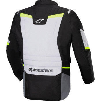 ALPINESTARS ST-1 WP Jacket - Ice Gray/Black/Yellow Fluo - 4XL 3200625-9145-4XL