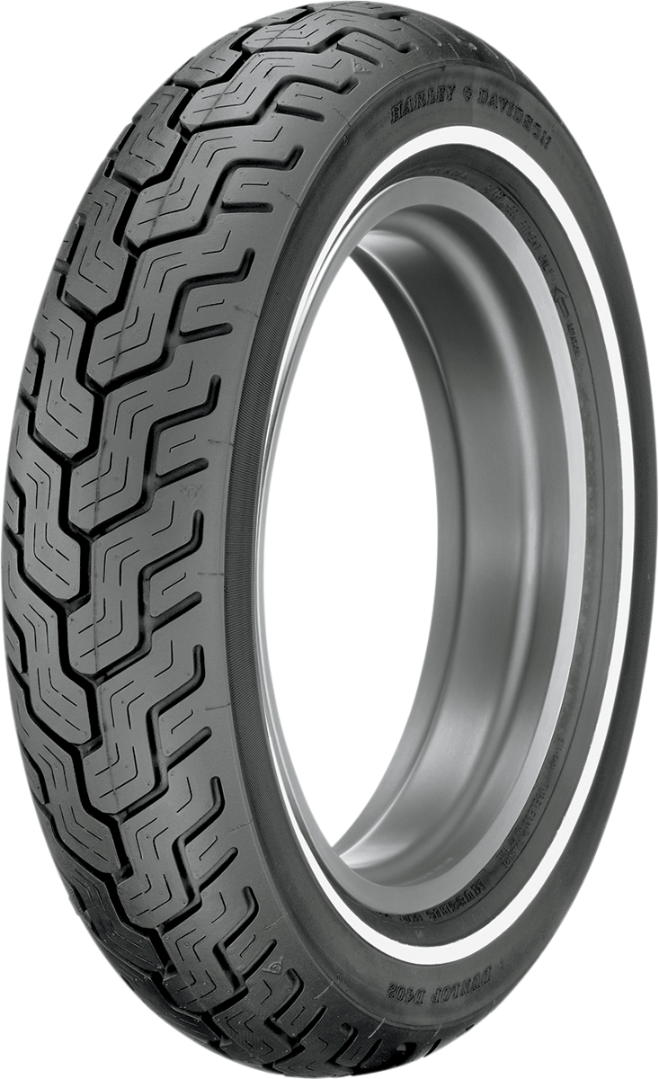 DUNLOP Tire - Harley-Davidson® D402™ - Rear - MT90-16 - Narrow Whitewall - 74H 45006847