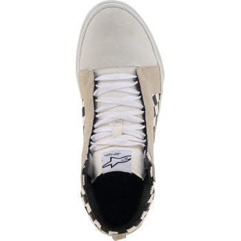ALPINESTARS Ride-63 Canvas Shoes - White/Black/Chess - US 11 2540726-2081-11