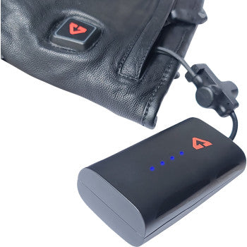 GERBING HEATED CLOTHING 7 V Hard Knuckle Battery Heated Gloves - Black - Small GERGVHK7VBS