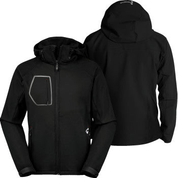 GERBING HEATED CLOTHING 7V Torrid Softshell Heated Jacket 2.0 - Black - Medium GERTJKT7VMBM