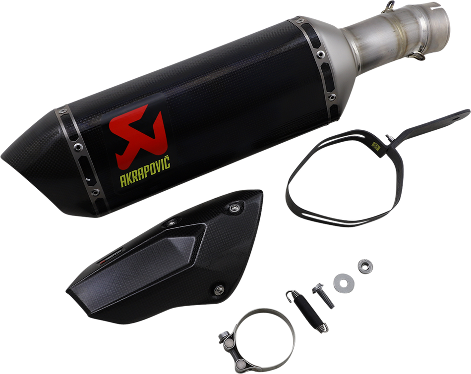 AKRAPOVIC Muffler - Carbon Fiber 	S 1000 XR  2020-2024 S-B10SO13-HZC 1811-4018