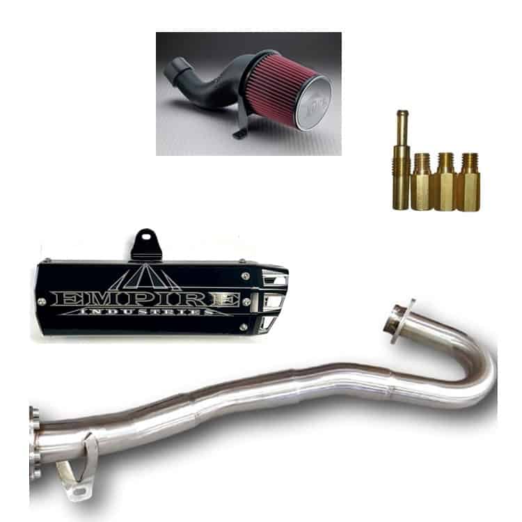 Empire Industries Gen 2 06-14 Honda TRX 450 Exhaust Jet kit & FCI Intake EMP-TRX-06-G2-3