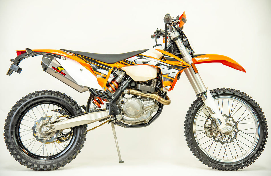 Graves Motorsports Titan-Diamant-Slip-On-Offroad-Auspuff für KTM/Husqvarna/Husaberg 450 XCW 09–16 Exk-12exc-Sot